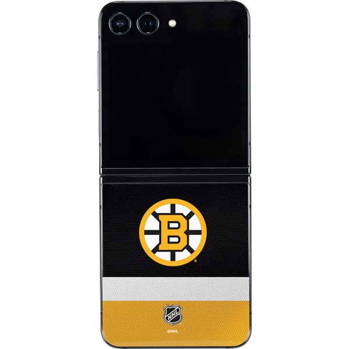 NHL Boston Bruins Jersey Galaxy Z Flip5 5G Skin